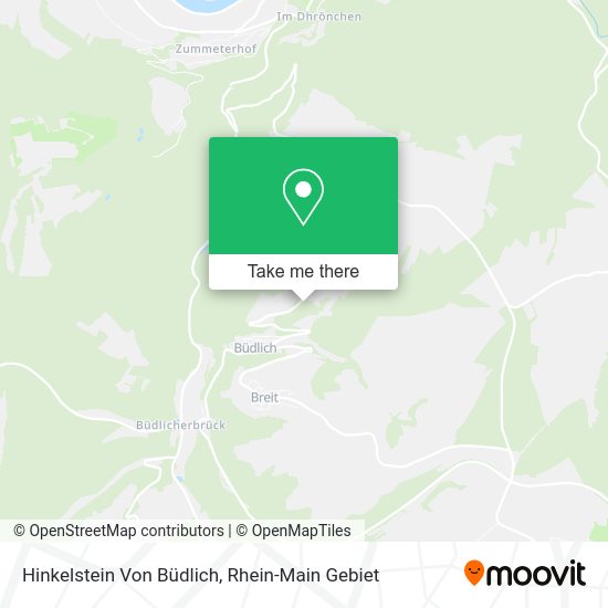 Карта Hinkelstein Von Büdlich
