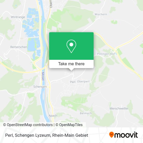 Perl, Schengen Lyzeum map