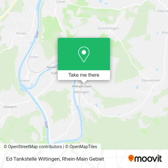 Карта Ed-Tankstelle Wiltingen