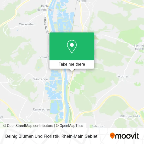 Карта Beinig Blumen Und Floristik