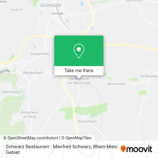 Карта Schwarz Restaurant - Manfred Schwarz