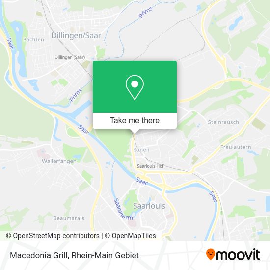 Карта Macedonia Grill