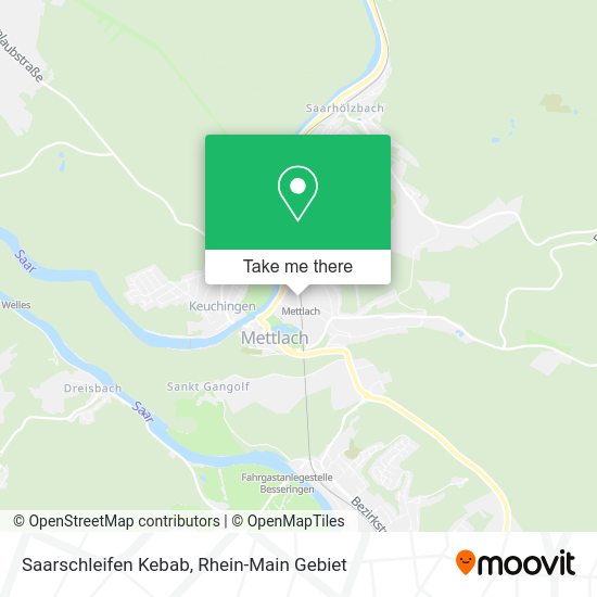 Карта Saarschleifen Kebab