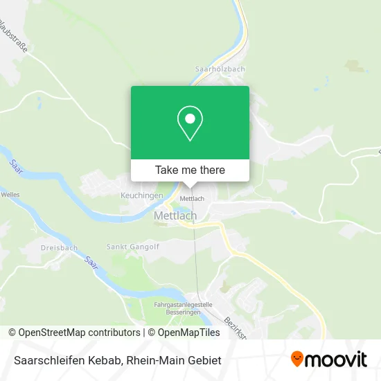 Карта Saarschleifen Kebab