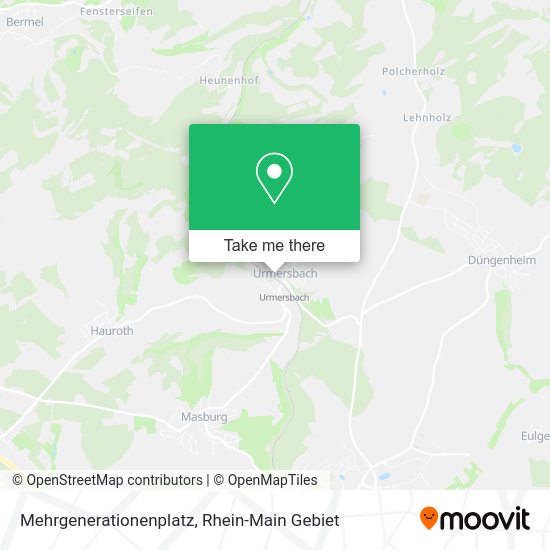 Карта Mehrgenerationenplatz