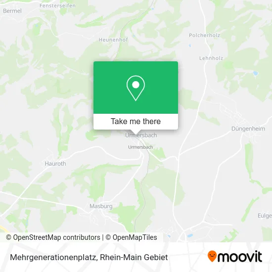 Карта Mehrgenerationenplatz