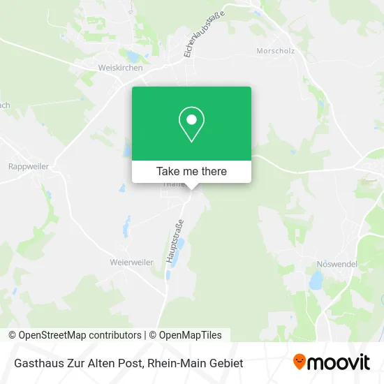 Карта Gasthaus Zur Alten Post