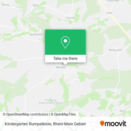 Карта Kindergarten Rumpelkiste