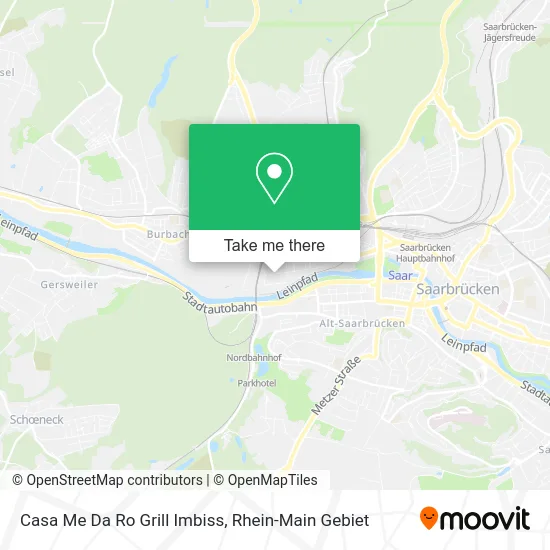 Карта Casa Me Da Ro Grill Imbiss