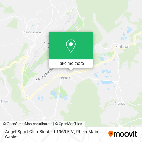 Карта Angel-Sport-Club-Binsfeld 1969 E.V.