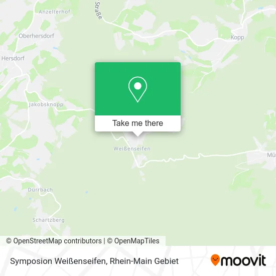 Карта Symposion Weißenseifen