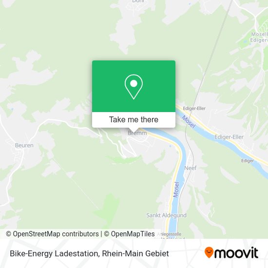 Карта Bike-Energy Ladestation