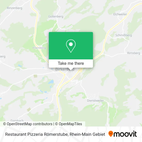 Карта Restaurant Pizzeria Römerstube