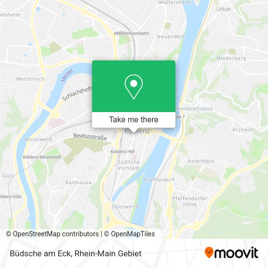 Карта Büdsche am Eck