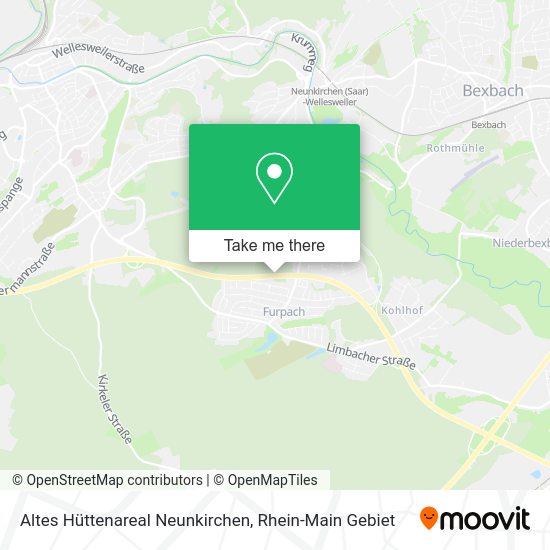 Карта Altes Hüttenareal Neunkirchen