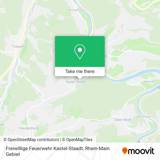 Карта Freiwillige Feuerwehr Kastel-Staadt