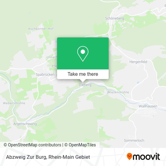 Карта Abzweig Zur Burg