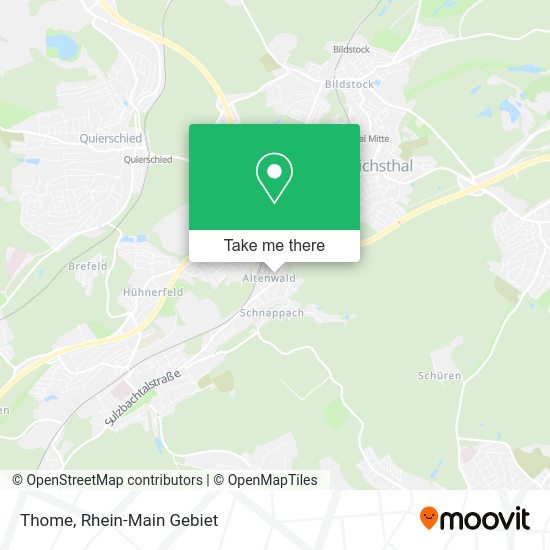 Карта Thome