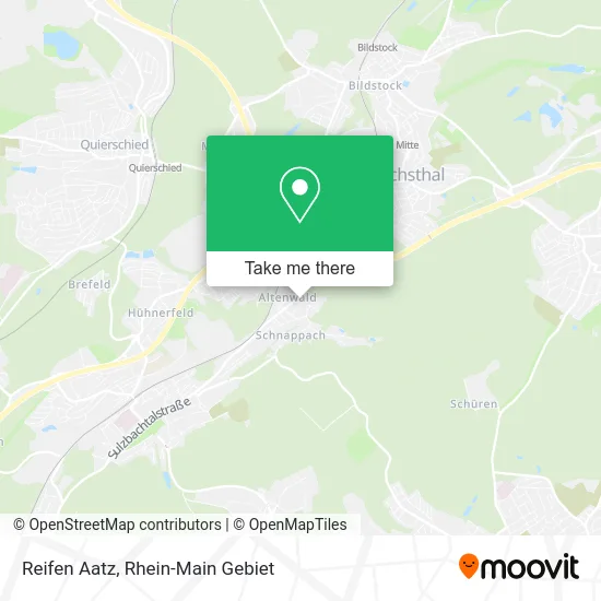 Карта Reifen Aatz