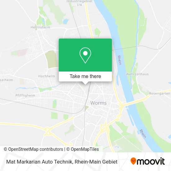 Карта Mat Markarian Auto Technik