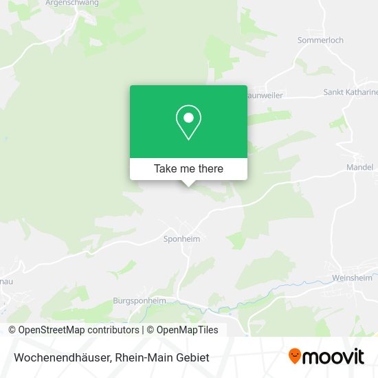 Карта Wochenendhäuser