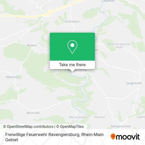 Карта Freiwillige Feuerwehr Ravengiersburg