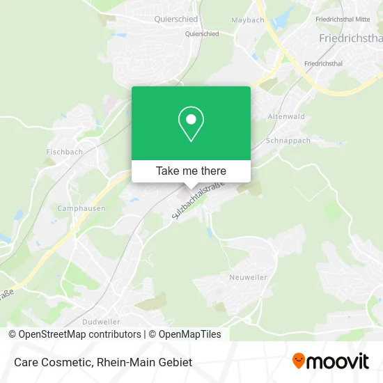 Карта Care Cosmetic