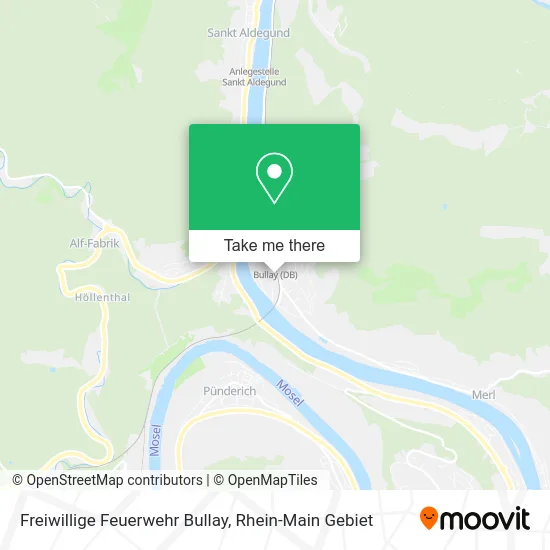 Карта Freiwillige Feuerwehr Bullay