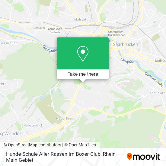 Карта Hunde-Schule Aller Rassen Im Boxer-Club