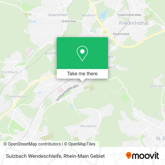 Карта Sulzbach Wendeschleife