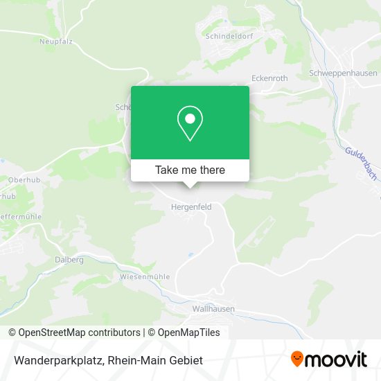 Карта Wanderparkplatz