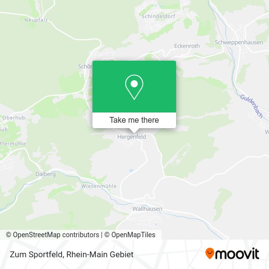 Карта Zum Sportfeld