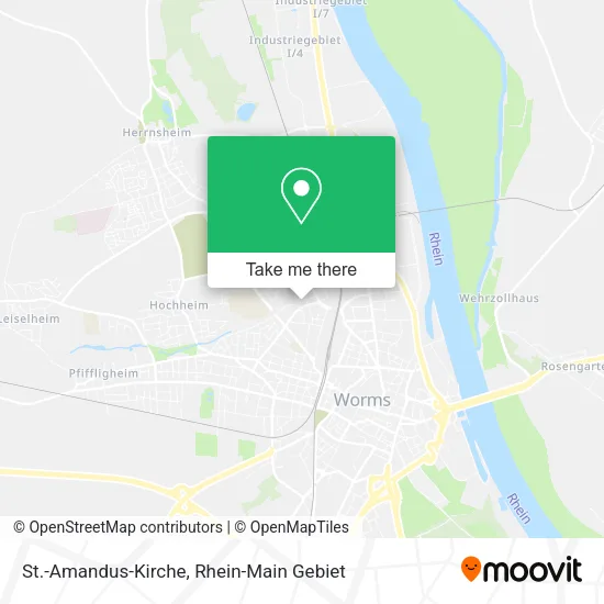 Карта St.-Amandus-Kirche