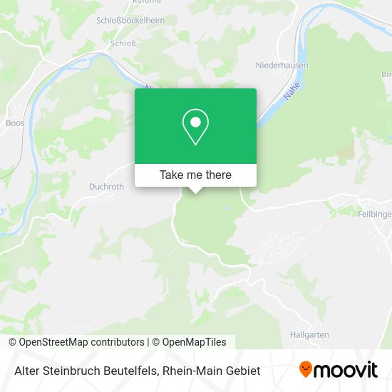 Карта Alter Steinbruch Beutelfels