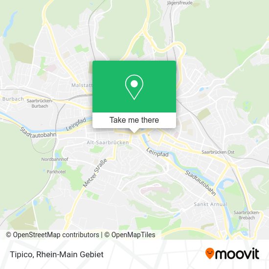 Карта Tipico