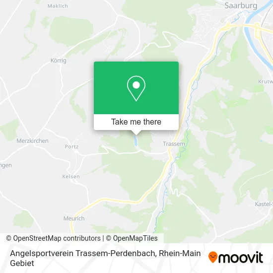 Карта Angelsportverein Trassem-Perdenbach