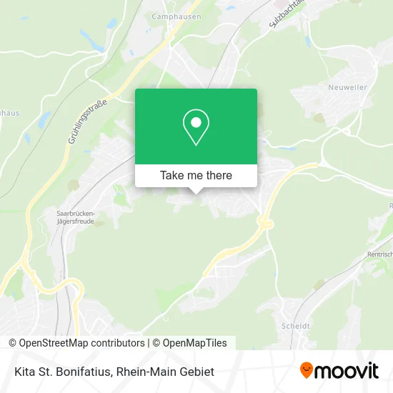 Карта Kita St. Bonifatius