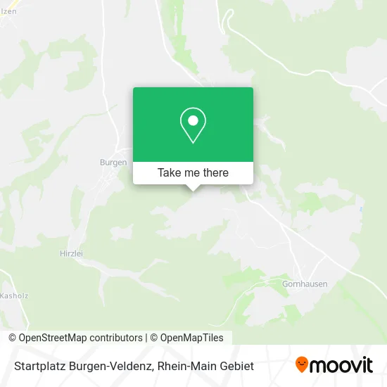 Карта Startplatz Burgen-Veldenz