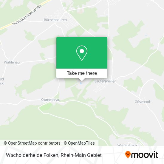 Карта Wacholderheide Folken