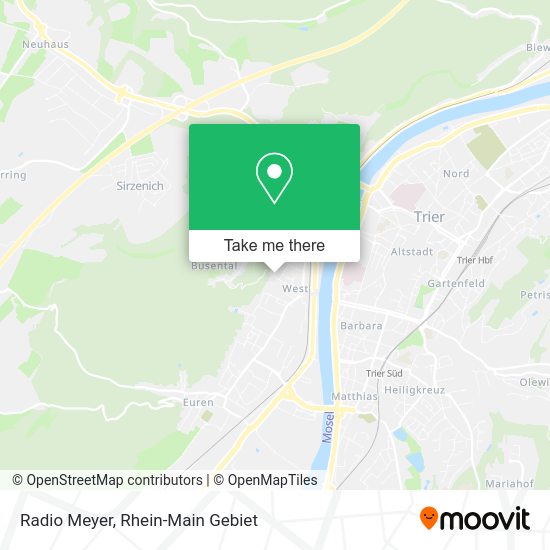 Карта Radio Meyer