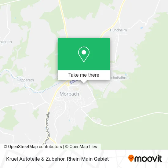 Карта Kruel Autoteile & Zubehör