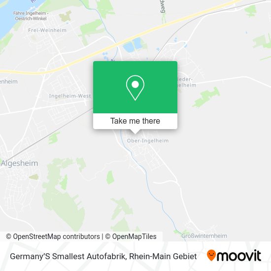 Карта Germany’S Smallest Autofabrik
