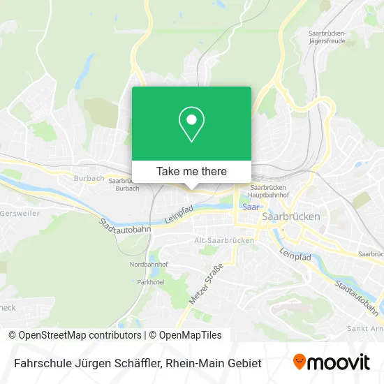 Карта Fahrschule Jürgen Schäffler