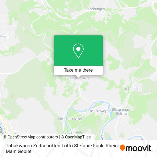 Карта Tabakwaren Zeitschriften Lotto Stefanie Funk