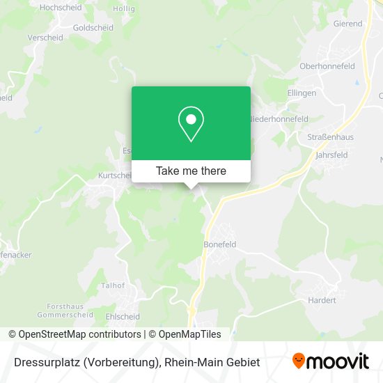 Карта Dressurplatz (Vorbereitung)