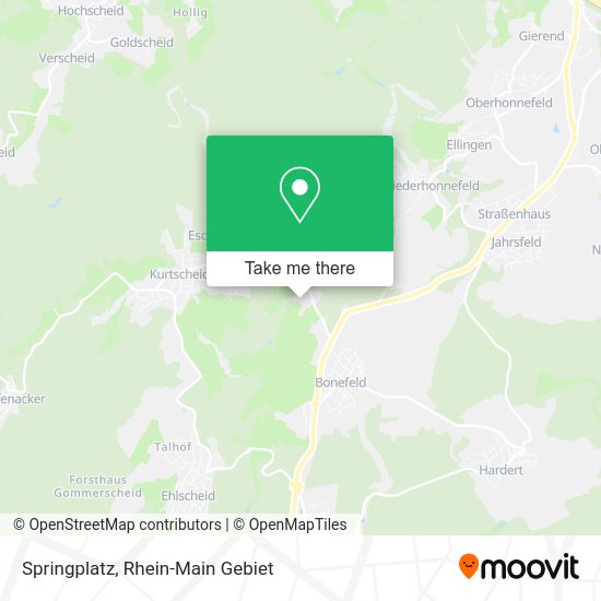 Springplatz map