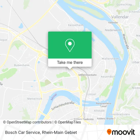 Карта Bosch Car Service