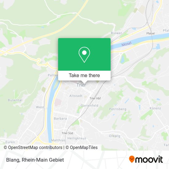 Карта Blang