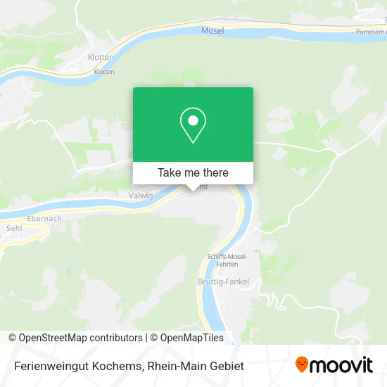 Карта Ferienweingut Kochems