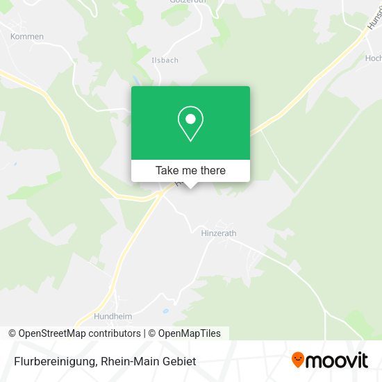 Карта Flurbereinigung